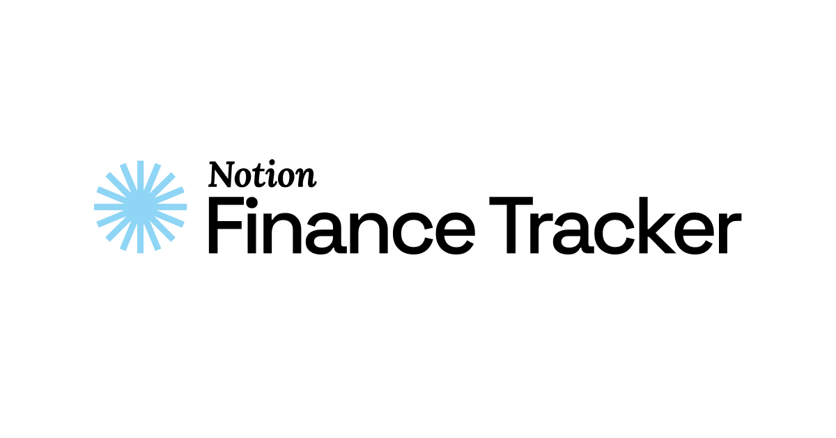 Notion Finance Tracker Terms of Service